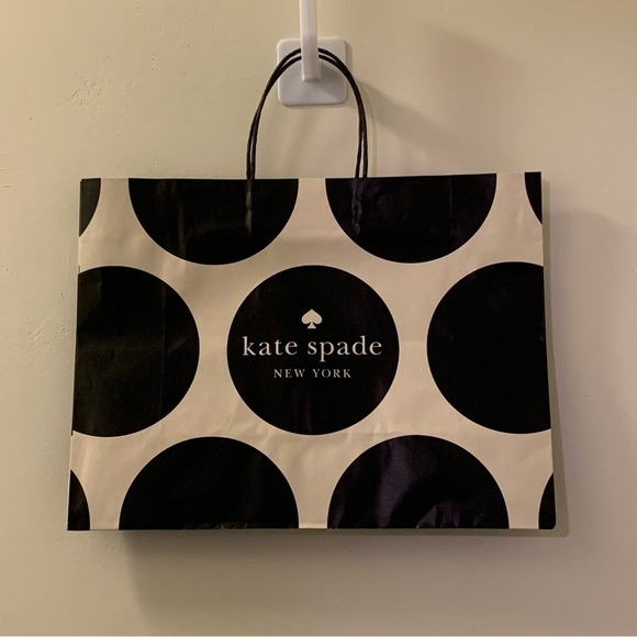 KATE SPADE Reusable Shopping Gift Bag with Tissue Paper - Picture 3 of 5